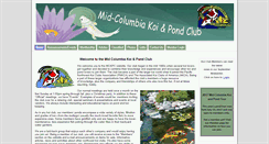 Desktop Screenshot of midcolumbiakoi.com