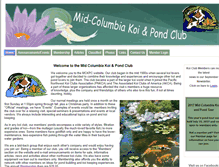 Tablet Screenshot of midcolumbiakoi.com